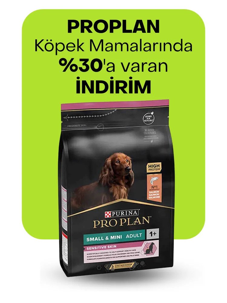 Proplan köpek mamalarında %30'a varan indirim