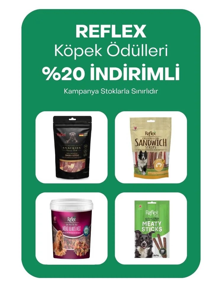 Reflex köpek ödülleri %20 indirimli