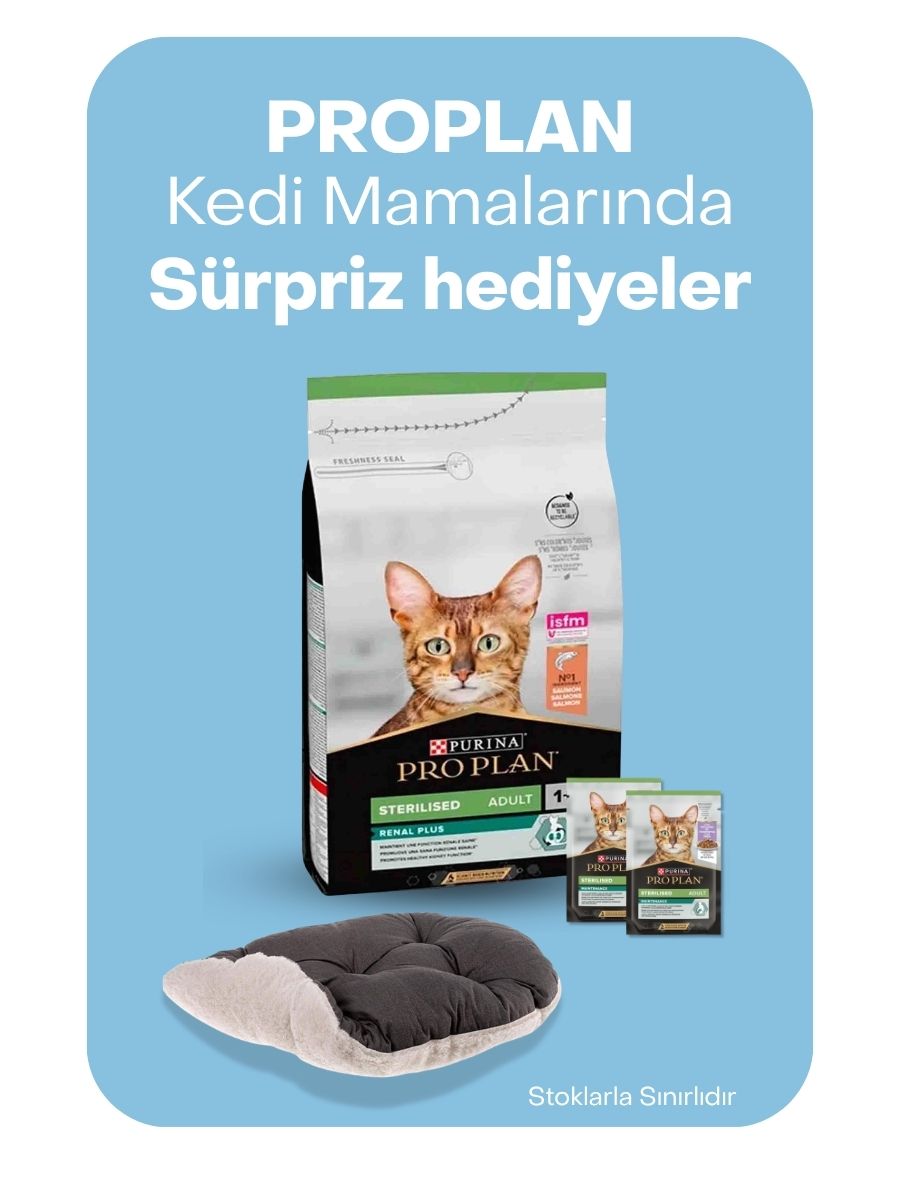 Proplan kedi mamalarında sürpriz hediyeler
