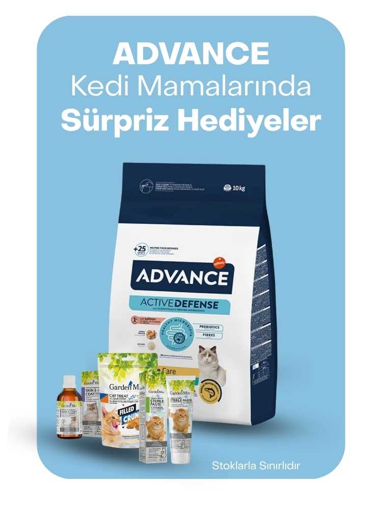 Advance kedi mamalarında sürpriz hediyeler