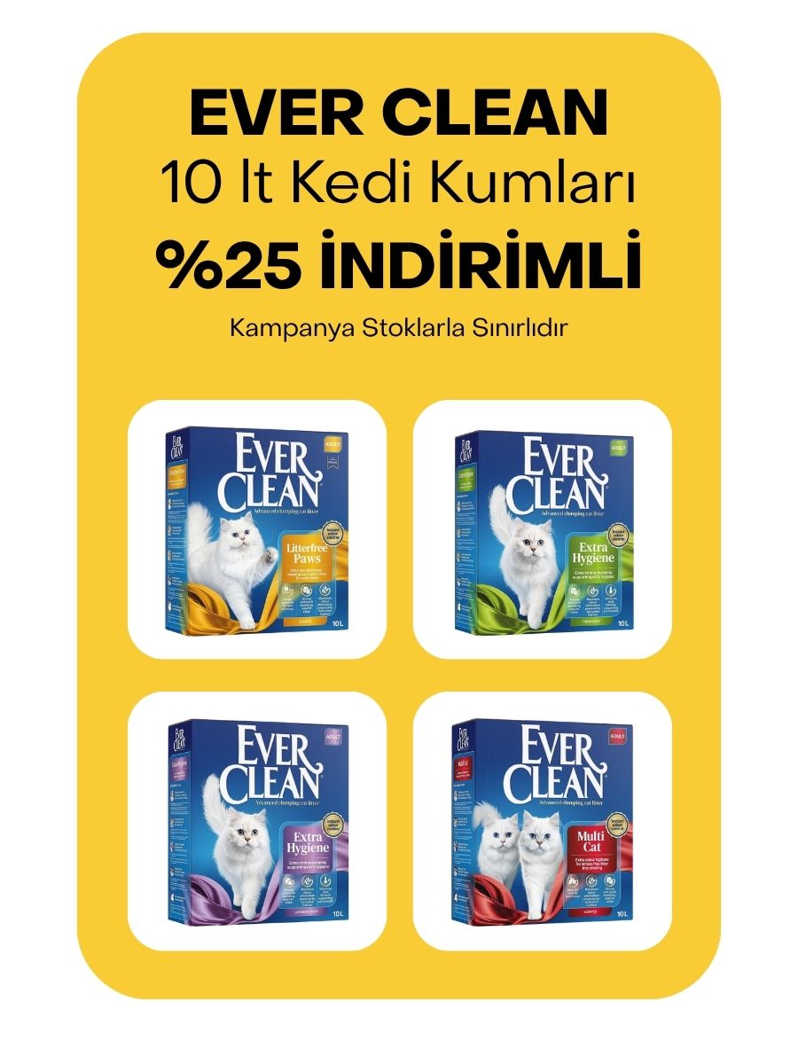 Ever Clean 10lt kedi kumları %25 indirimli