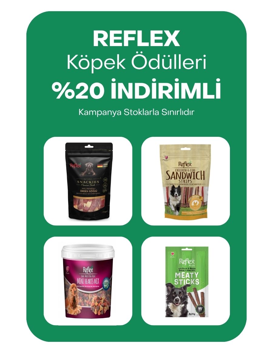 Reflex köpek ödülleri %20 indirimli