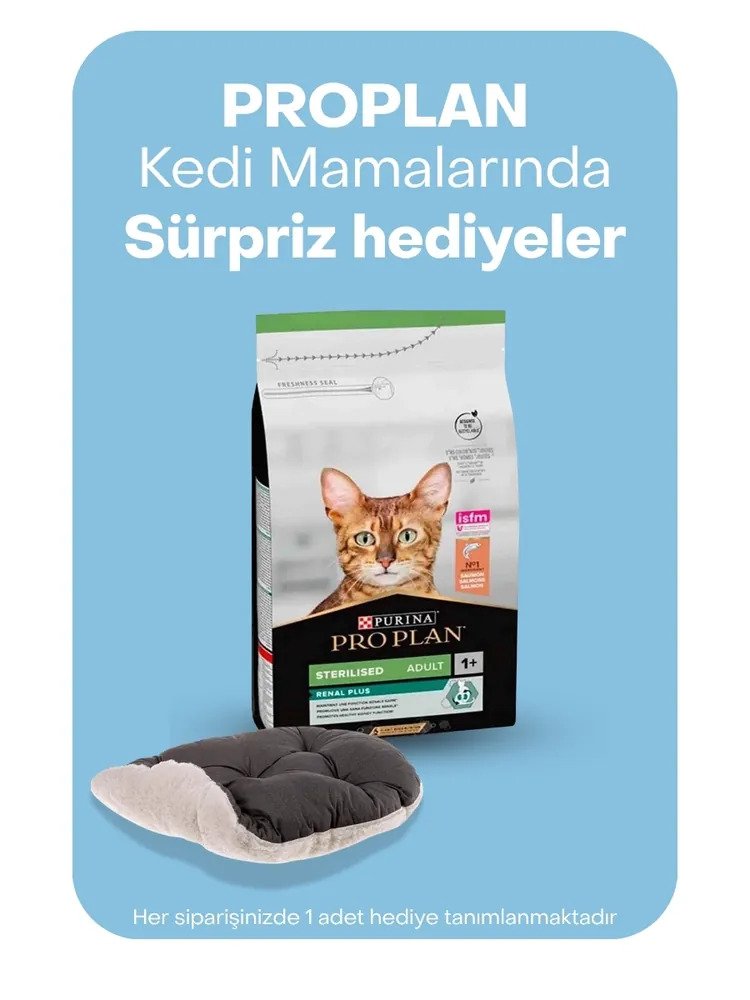 Proplan kedi mamalarında sürpriz hediyeler