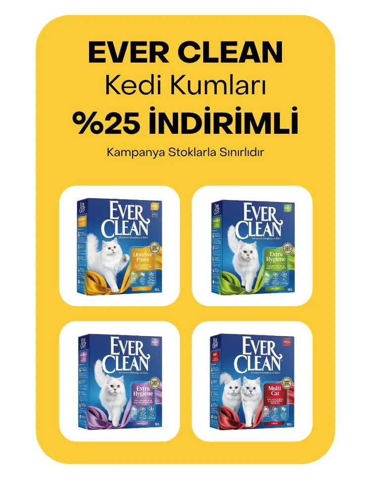 Ever Clean kedi kumları %25 indirimli