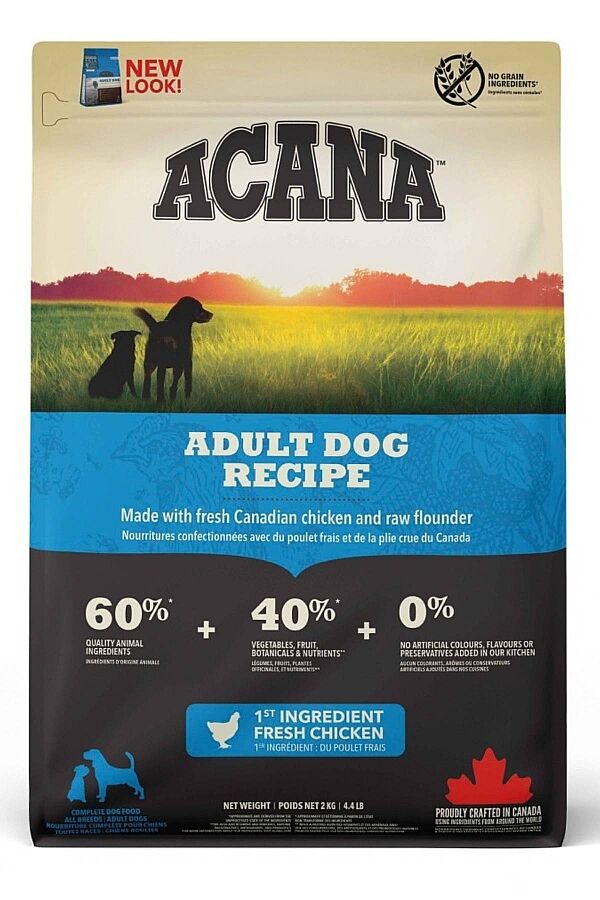 Acana Adult Dog Tahılsız Tavuk ve Balıklı Yetişkin Köpek Maması 2kg - 1