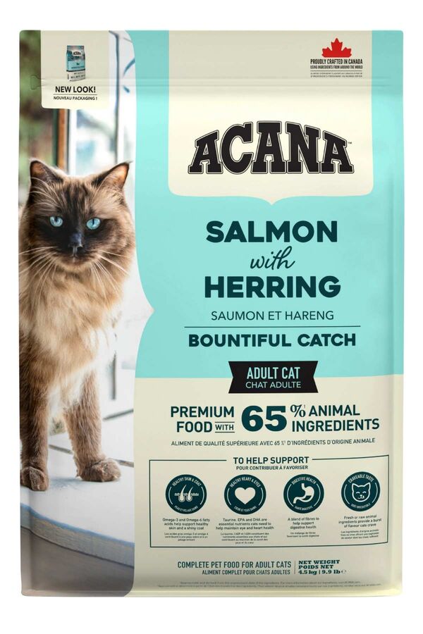 Acana Bountiful Catch Somonlu Yetişkin Kedi Maması 4,5kg