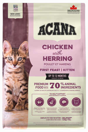 Acana First Feast Tavuk ve Balıklı Yavru Kedi Maması 1,8kg