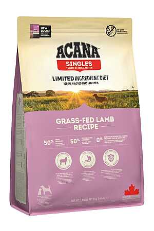 Acana Grass Fed Lamb Tahılsız Kuzu Etli ve Elmalı Yetişkin Köpek Maması 2kg