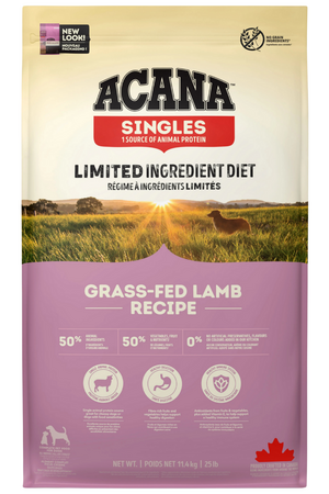 Acana Grass Fed Lamb Tahılsız Kuzu Etli ve Elmalı Yetişkin Köpek Maması 11,4kg - Thumbnail