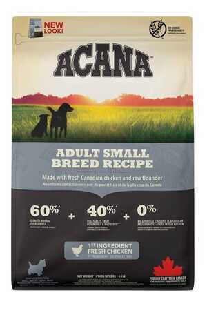 ACANA - Acana Adult Small Breed Tahılsız Tavuk ve Balıklı Küçük Irk Yetişkin Köpek Maması 2kg