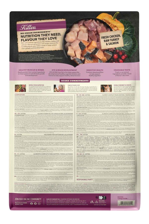 Acana Kitten Yavru Kedi Maması 1,8kg