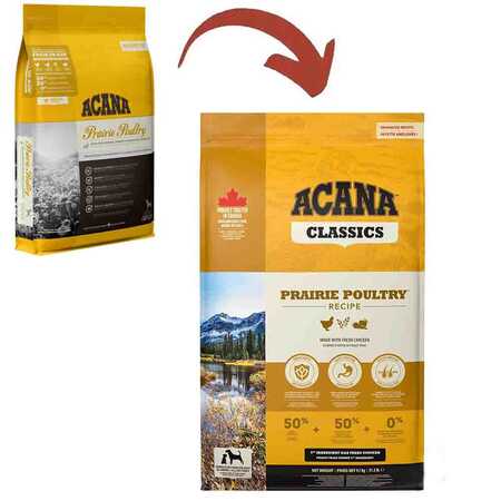 Acana Prairie Poultry Tavuk ve Hindi Etli Köpek Maması 9,7kg