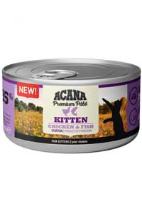 ACANA - Acana Premium Pate Tavuklu ve Balıklı Yavru Kedi Konservesi 85gr ACANA - Acana Premium Pate Tavuklu ve Balıklı Yavru Kedi Konservesi 85gr