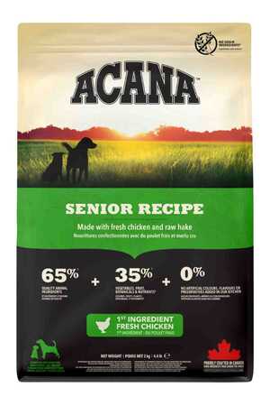 ACANA - Acana Senior Tahılsız Tavuk ve Balıklı Yaşlı Köpek Maması 2kg