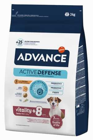 ADVANCE - Advance Tavuklu Küçük Irk Yaşlı Köpek Maması 3kg ADVANCE - Advance Tavuklu Küçük Irk Yaşlı Köpek Maması 3kg