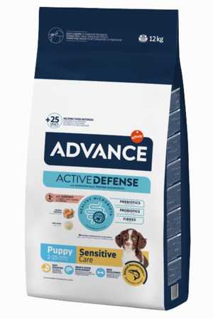 Advance Puppy Sensitive Somonlu Yavru Köpek Maması 12kg