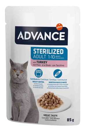 ADVANCE - Advance Hindili Kısırlaştırılmış Kedi Konservesi 85gr