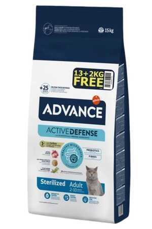 ADVANCE - Advance Hindili Kısırlaştırılmış Kedi Maması Bonus Paket 13+2kg
