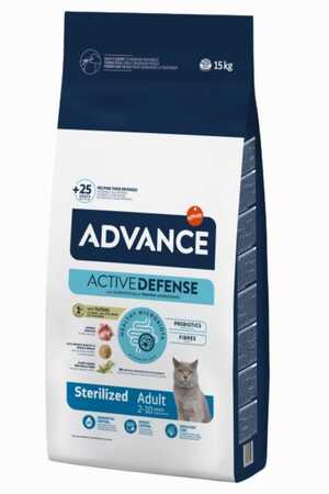 ADVANCE - Advance Sterilised Hindili Kısırlaştırılmış Kedi Maması 15kg
