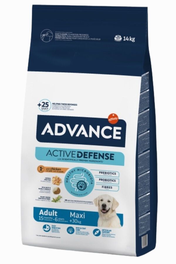 Advance Adult Maxi Tavuklu Büyük Irk Yetişkin Köpek Maması 14kg