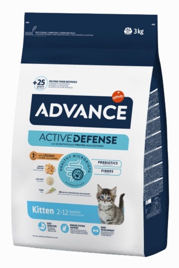 Advance Tavuklu ve Pirinçli Yavru Kedi Maması 3kg