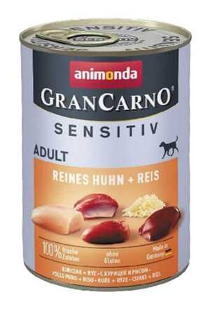 ANIMONDA - Animonda Gran Carno Sensitive Tavuklu Ve Pirinçli Yetişkin Köpek Konservesi 400 Gr ANIMONDA - Animonda Gran Carno Sensitive Tavuklu Ve Pirinçli Yetişkin Köpek Konservesi 400 Gr
