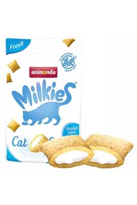 ANIMONDA - Animonda Milkies Dental Diş Sağlığı İçin Tahılsız Kedi Ödülü 30gr ANIMONDA - Animonda Milkies Dental Diş Sağlığı İçin Tahılsız Kedi Ödülü 30gr