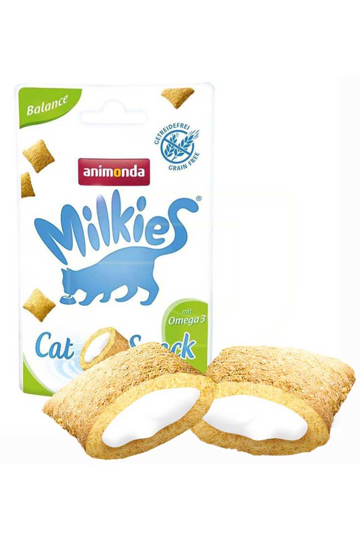 Animonda Milkies Omega 3 Katkılı Tahılsız Kedi Ödülü 30gr Animonda Milkies Omega 3 Katkılı Tahılsız Kedi Ödülü 30gr