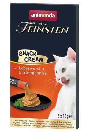 ANIMONDA - Animonda Vom Feinsten Karaciğer Ezmeli Kedi Kreması 6x15gr ANIMONDA - Animonda Vom Feinsten Karaciğer Ezmeli Kedi Kreması 6x15gr