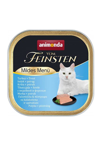ANIMONDA - Animonda Mildes Hindili ve Alabalıklı Yetişkin Kedi Konservesi 100gr ANIMONDA - Animonda Mildes Hindili ve Alabalıklı Yetişkin Kedi Konservesi 100gr
