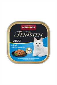 ANIMONDA - Animonda Vom Feinsten Tahılsız Somonlu Yetişkin Kedi Konservesi 100gr ANIMONDA - Animonda Vom Feinsten Tahılsız Somonlu Yetişkin Kedi Konservesi 100gr