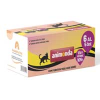 ANIMONDA - Animonda Gourmet Yaşlı Kedi Yaş Mama Serisi 100gr 6al5öde