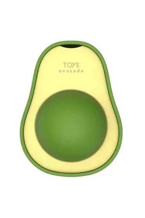 EvineMama - Avokado Şeklinde Catnipli Doğal Kedi Topu