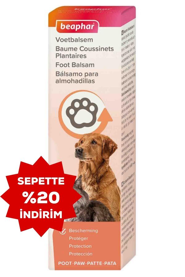 Beaphar Kedi ve Köpekler için Ayak Bakım Kremi 40ml