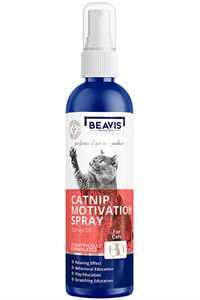 EvineMama - Beavis Catnip Motivation Spray Kediler için Oyun Spreyi