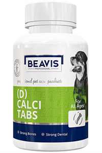 BEAVIS - Beavis D3 Kalsiyum Destekli Köpek Vitamin Tablet 126gr 84 Tablet BEAVIS - Beavis D3 Kalsiyum Destekli Köpek Vitamin Tablet 126gr 84 Tablet
