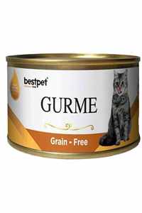 BESTPET - Best Pet Gurme Tahılsız Jöleli Ciğerli Yetişkin Kedi Konservesi 85gr