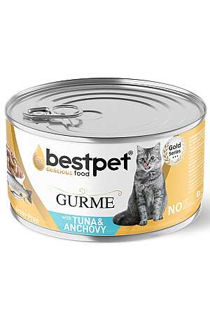 Bestpet Jöle İçerisinde Tuna Balıklı Yetişkin Kedi Konservesi 85gr