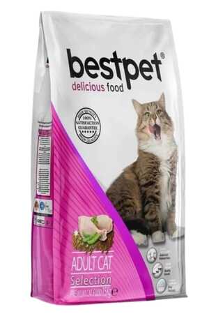 BESTPET - BestPet Selection Tavuklu Yetişkin Kedi Maması 15kg