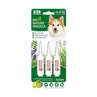 BIO PETACTIVE - Bio PetActive Bio Nature Köpek Tüy ve Deri Bakım Damlası 3ml-10-20kg-Yeşil