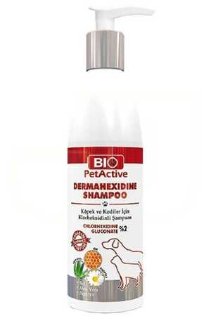 BIO PETACTIVE - Bio PetActive Dermahexidine Antiseptik Bakım Şampuanı 250ml BIO PETACTIVE - Bio PetActive Dermahexidine Antiseptik Bakım Şampuanı 250ml