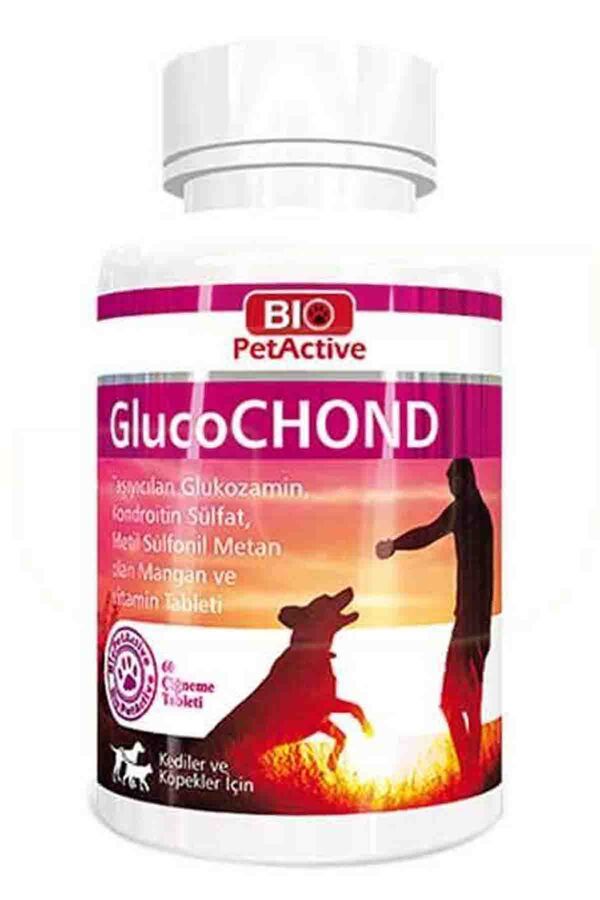 Bio Pet Active Glucochond Kedi ve Köpek İçin Eklem Güçlendirici Tablet 60 Adet
