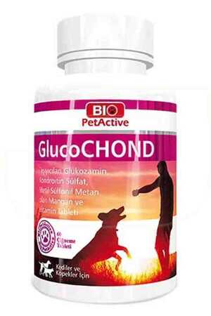 BIO PETACTIVE - Bio PetActive Glucochond Kedi ve Köpek İçin Eklem Güçlendirici Tablet 60 Adet BIO PETACTIVE - Bio PetActive Glucochond Kedi ve Köpek İçin Eklem Güçlendirici Tablet 60 Adet