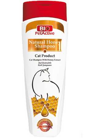 BIO PETACTIVE - Bio PetActive Natural Bal ve Buğday Özlü Kedi Şampuanı 400ml