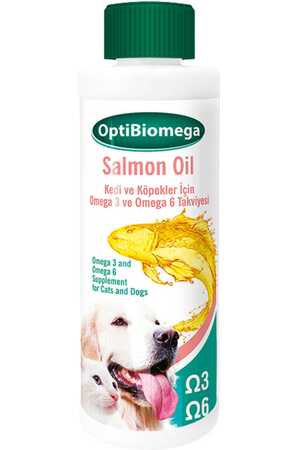 BIO PETACTIVE - Bio PetActive Optibiomega Omega 3 & 6 Besin Somon Yağı Takviyesi 250ml BIO PETACTIVE - Bio PetActive Optibiomega Omega 3 & 6 Besin Somon Yağı Takviyesi 250ml