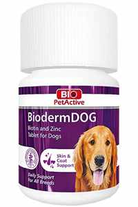 BIO PETACTIVE - Bio PetActive Bioderm Deri ve Tüy Sağlığı İçin Köpek Vitamini 75 Tablet BIO PETACTIVE - Bio PetActive Bioderm Deri ve Tüy Sağlığı İçin Köpek Vitamini 75 Tablet
