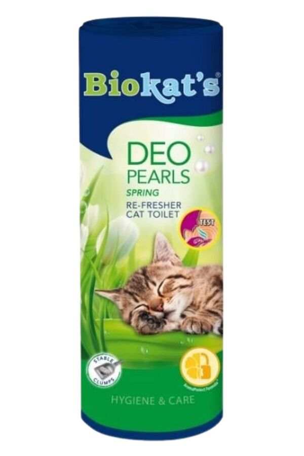 Biokats Deo Pearls Kedi Kumu Parfümü Bahar Esanslı 700gr