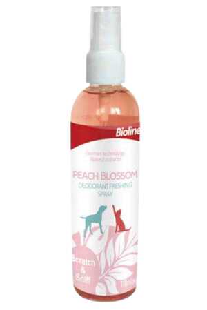 BIOLINE - Bioline Kedi ve Köpekler İçin Şeftali Çiçeği Kokulu Parfüm 118ml