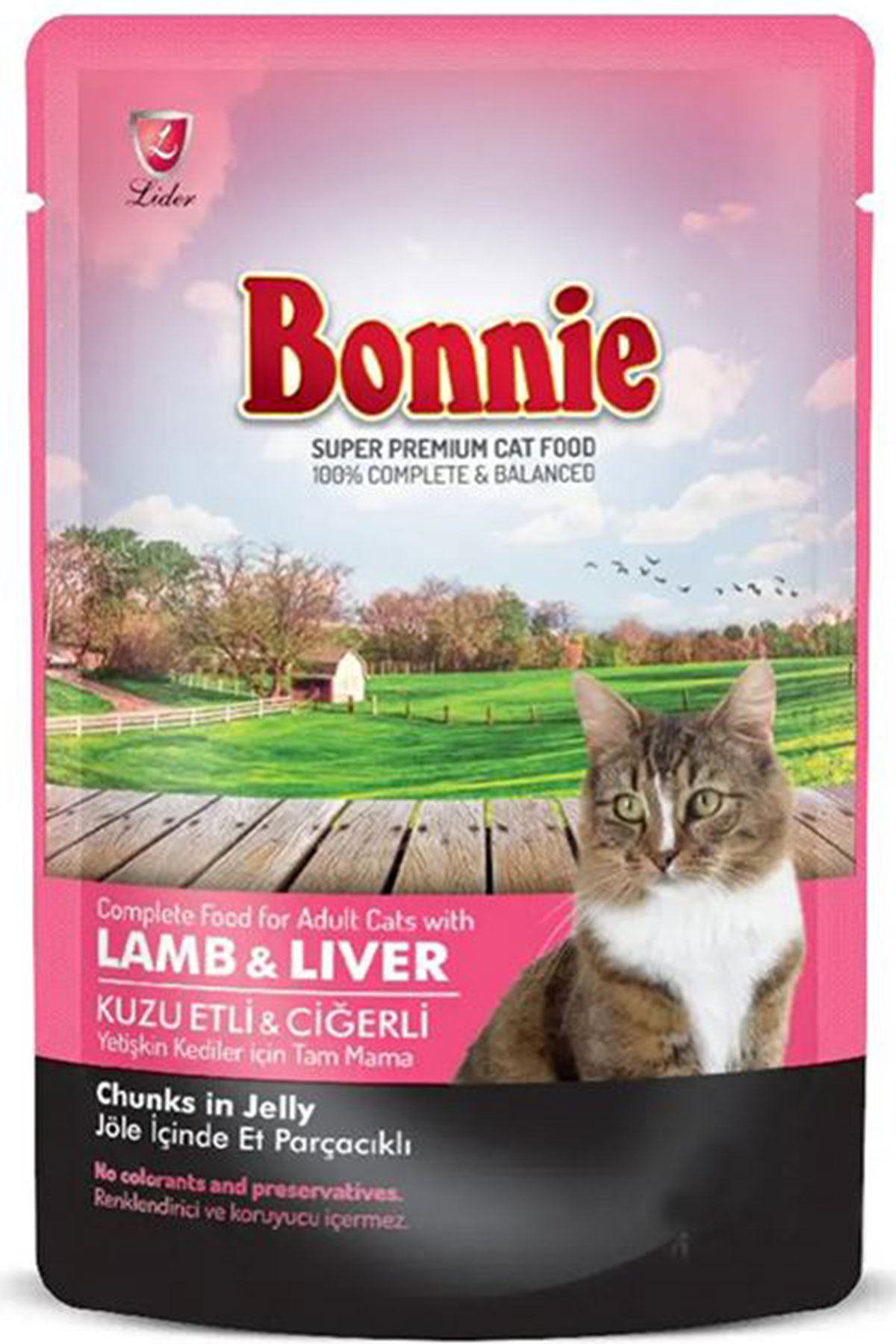 EvineMama - Bonnie Ciğerli Kedi Konservesi 85gr