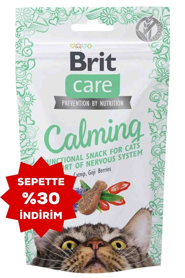 Brit Care Snack Calming Sakinleştirici Etkili Kedi Ödül Maması 50gr